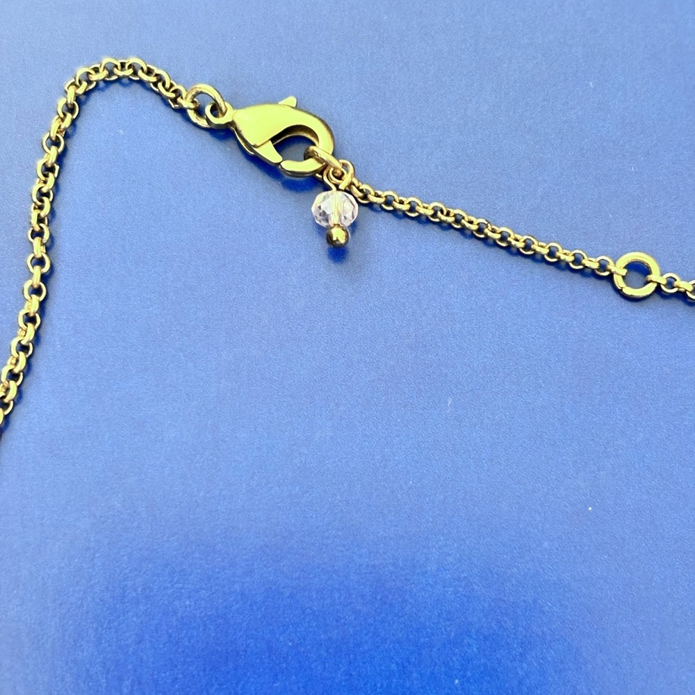 Tommy Bahama beautiful gold tone wire necklace - Picture 3 of 4